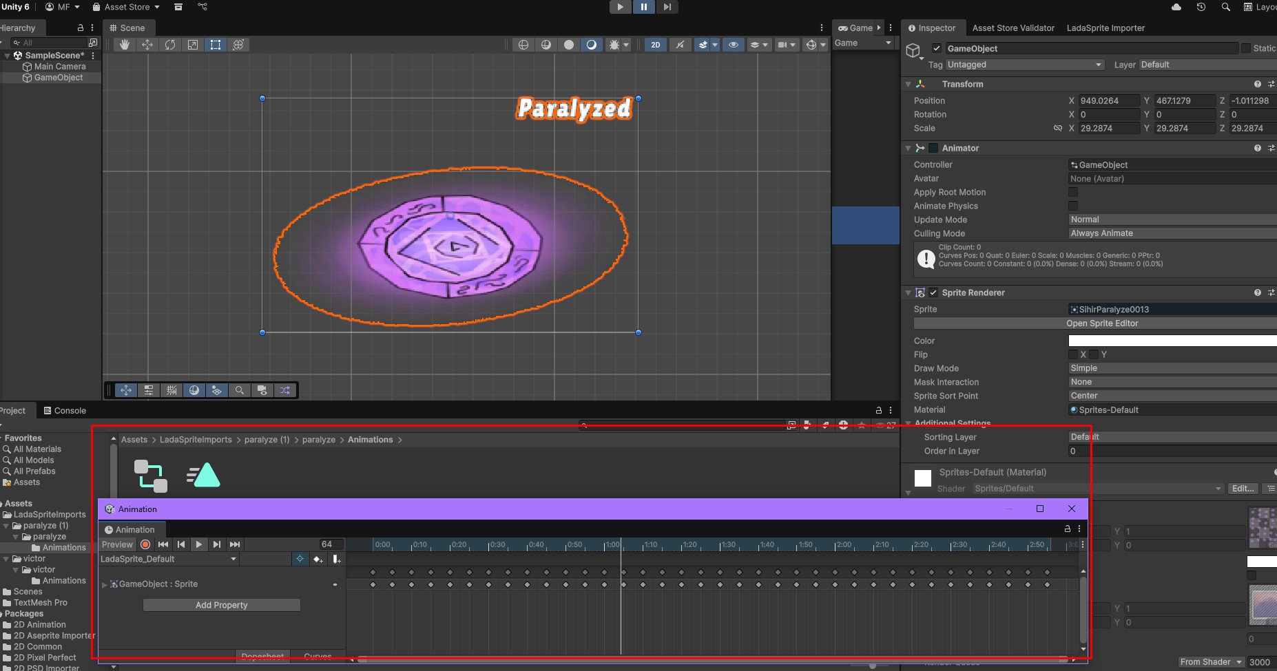 Animations ready to use placeholder
